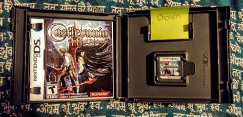 Castlevania Order Of Ecclesia Item Box And Manual Nintendo Ds