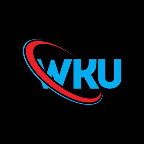 WKU logo. WKU letter. WKU letter logo design. Initials WKU logo linked ...