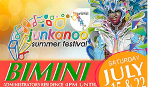 Junkanoo Summer Festival Bimini Tourism Today