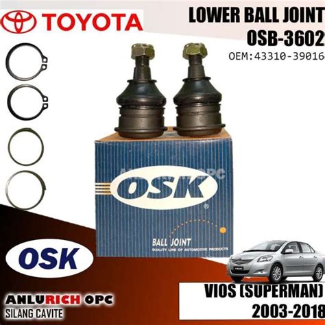 Osk Lower Ball Joint Pcs For Toyota Vios Superman Pn Osb