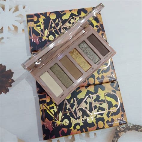 Urban Decay Naked Foxy Mini Eyeshadow Palette X G Shopee Philippines