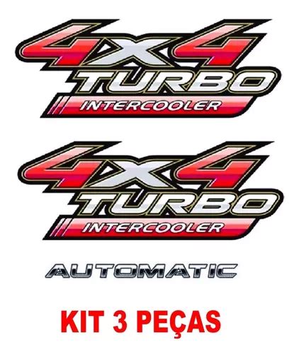 Adesivo X Turbo Intercooler Automatic Hilux Kit P S Parcelamento