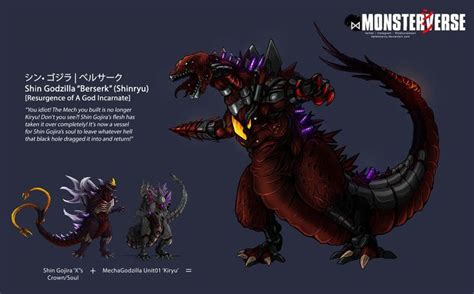 Shin Gojira Berserk ShinMonsterverse By DalekMercy On DeviantArt In