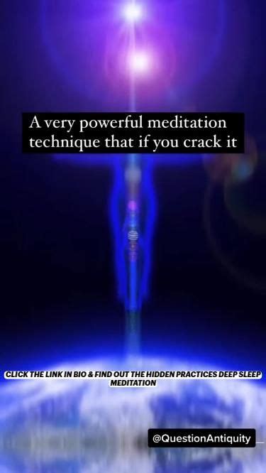 FIND OUT THE HIDDEN PRACTICES TO DEEP SLEEP MEDITATION