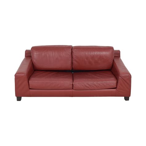 Natuzzi Leather Sofa Bed Couch | Baci Living Room