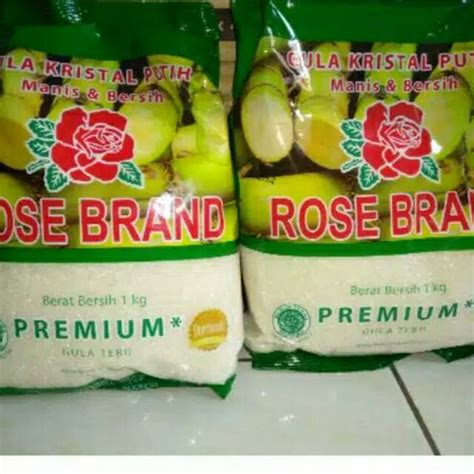 Jual Gula Rose Brand Hijau Kg Gula Lokal Kiloan Gula Pasir Kristal