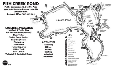 Fish Creek Park Map