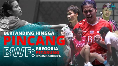 Sambil Menahan Sakit Gregoria Dipuji Bwf Usai Kalah Dari Akane