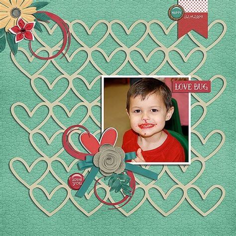 Layout By Ct Judith Using Happy Valentine Collection By Luv Ewe Designs