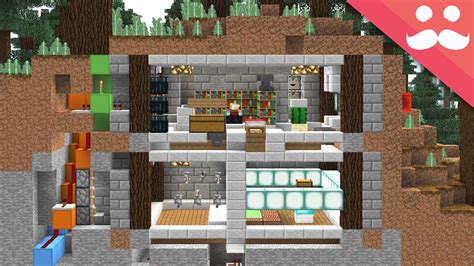 Minecraft Underground Bunker Ideas