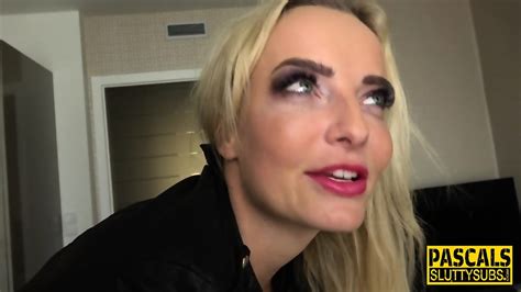 Kinky Blonde Gags On Toy And Rides