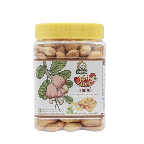 Hạt điều Bóc Vỏ Bà Tư Bình Phước Hộp 510g Iifarm