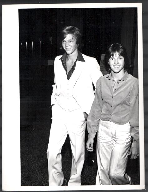 Jimmy And Kristy Mcnichol 8x10 Bandw Movie Photograph Dta Collectibles