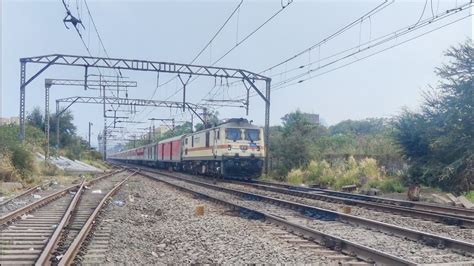 22160 Chennai Central Mumbai CST SF Express YouTube