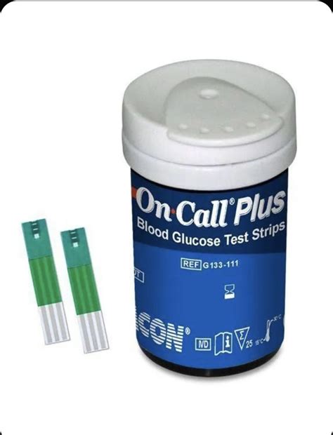On Call Plus Kan sekeri Test Stripi 50'li / Тест-полоски для ...