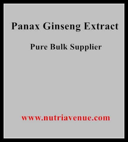 Panax Ginseng Extract - Nutri Avenue