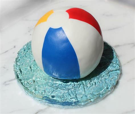 Beach Ball Cake Decorated Cake By Otchcakes CakesDecor