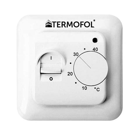 Termoregulator Manualny Tf H Bia Y Ipt Ogrzewanie Elektryczne