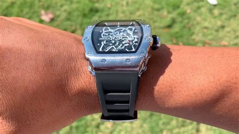 Onola Watch Review Quartz Silver Black Model Youtube