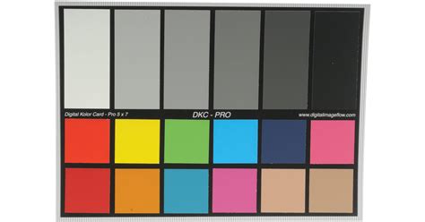 Dgk Color Tools Dkc Pro Multifunction Color Chart Dkcpro Bandh