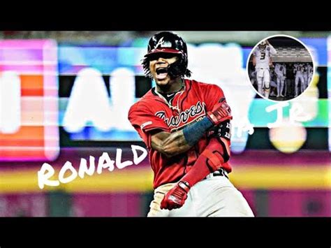 Ronald Acuña Jr highlights Armed and Dangerous YouTube