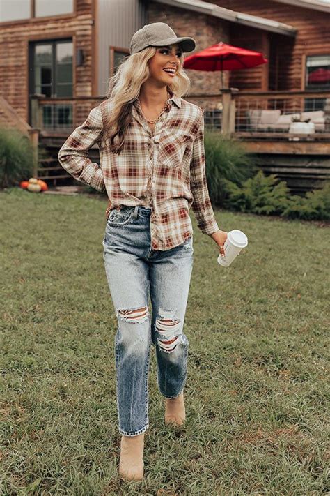 Bonfire Babe Flannel