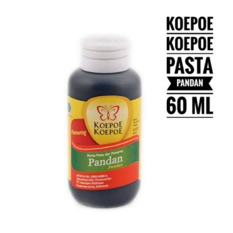 Jual Pasta Rasa Pandan Perisa Pewarna Essence Aroma Pandan Hijau