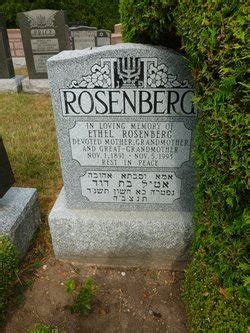 Ethel Rosenberg Find A Grave Memorial