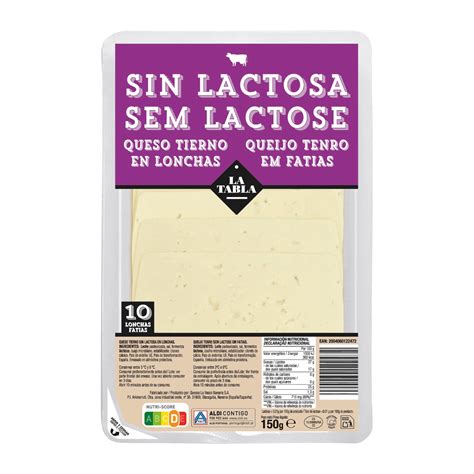 La Tabla® Queijo Sem Lactose Em Fatias Aldi