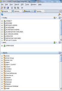 Odi Wiki What Are The Oracle Data Integrator Gui Components