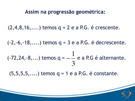 O Que É Progressão Geométrica - PPT - PROGRESSÃO GEOMÉTRICA P.G. PowerPoint Presentation, free download ...