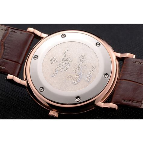 Patek Philippe Calatrava Rose Gold Zifferblatt R Mische Ziffern