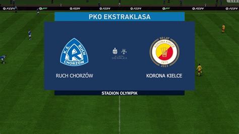 FC 24 Ekstraklasa 2023 2024 Ruch Chorzów Korona Kielce YouTube