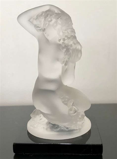 A Signed Lalique Floreal Nude Figurine Artedeco Online Antiques