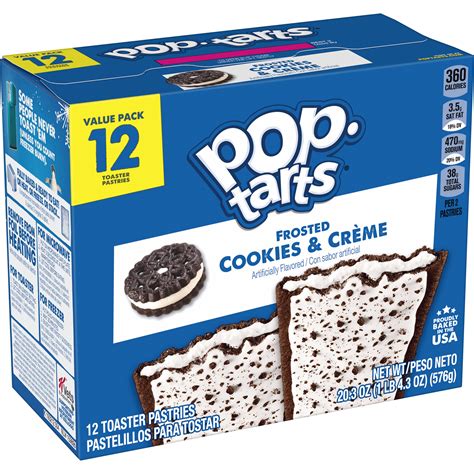 Frosted Cookies Crème Pop Tarts SmartLabel