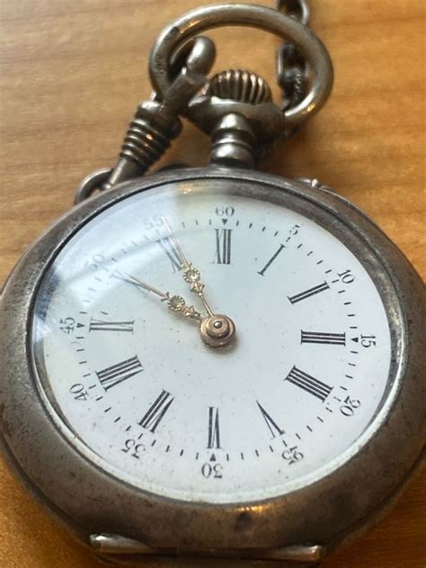 Silber 0 800 Taschenuhr Remontoir Antik Kaufen Auf Ricardo