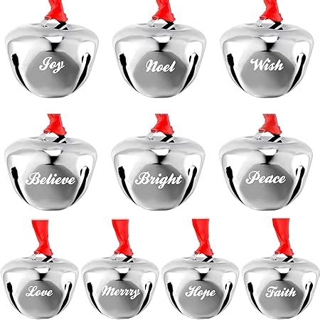 Amazon Pieces Inch Believe Bell Ornament Sleigh Bell