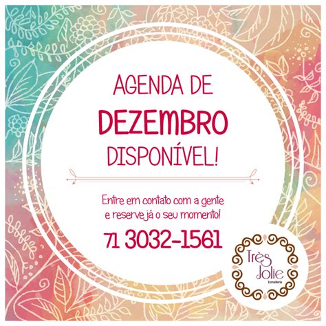 Card Agenda Dezembro Tr S Jolie Dispon Vel Agenda Dezembro Redes