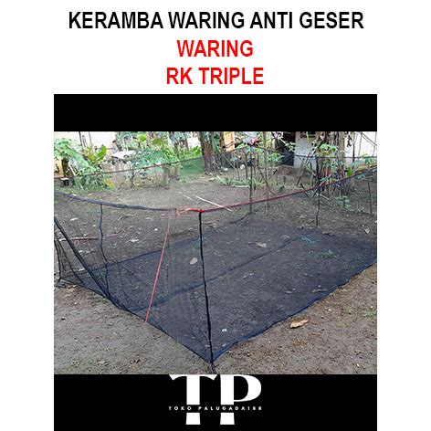 Jual Hapa Keramba Waring Jaring Ukuran 3m X 3m X 1 1m Kolam Ikan