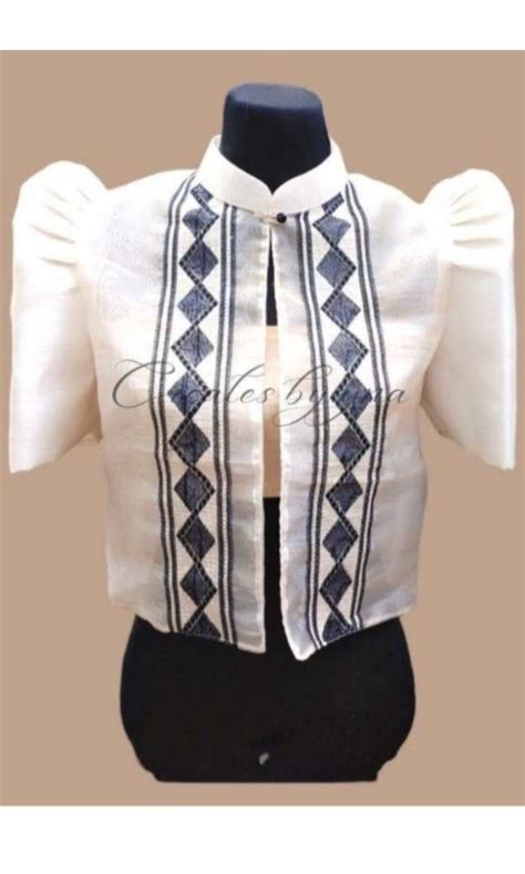 Modern Filipiniana Bolero Women S Fashion Tops Others Tops On Carousell