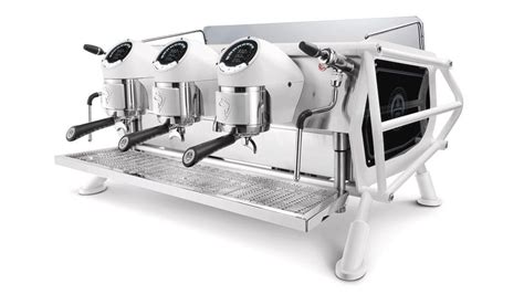 San Remo Cafe Racer 3 Group Naked White New Coffee Machine Warehouse