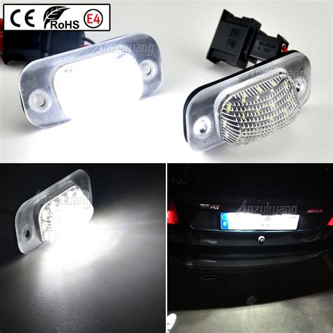 Luces Led Blancas Para Matr Cula De Coche Accesorio Para Vw Golf Mk