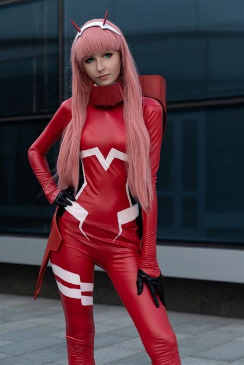 Zero Two Cosplay Darling In The Franxx Zero Two Handmade Costume Code