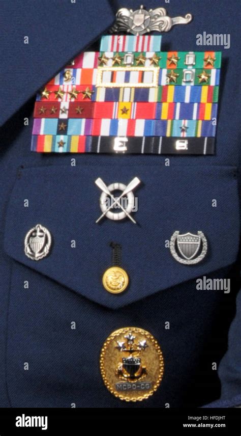 USCG Awards and Insignia Example Stock Photo - Alamy