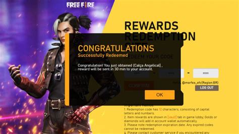 Quieres recompensas gratis Canjea todos estos códigos en Free Fire