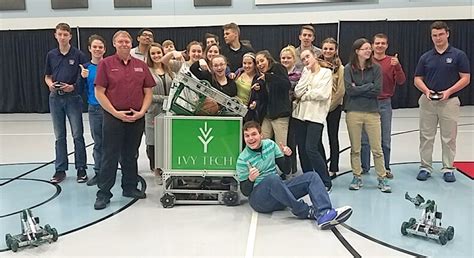 Ivy Techs Basketball Shooting Robot Comes To Harlan Christian School