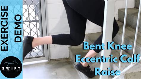 How To Do A Bent Knee Eccentric Calf Raise Youtube