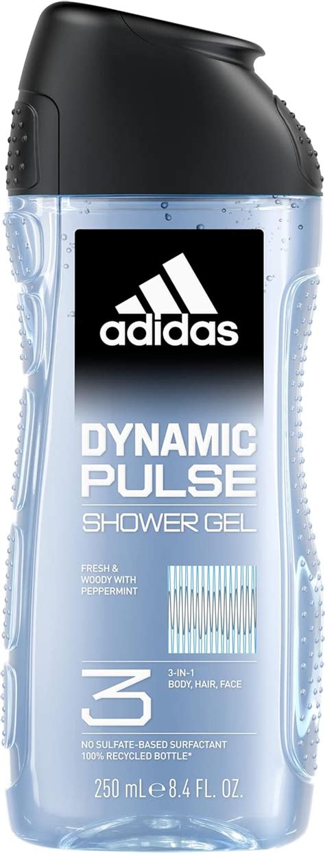 Adidas Dynamic Pulse In Body Hair And Face Shower Gel For Him