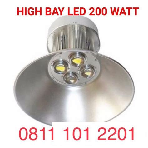 Jual Lampu Led Highbay Watt W Lampu Industri Pabrik Gudang