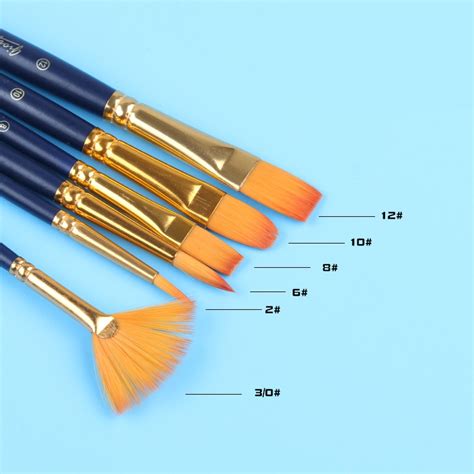 Jual Giorgione Paint Brush Set Kuas Lukis Pcs Nylon